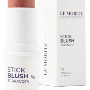 Stick Blush para Peles Maduras Le Moritz Tom da Maquiagem Terracota
