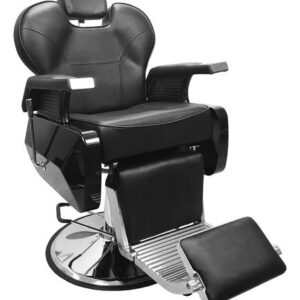 Gil Cadeiras Poltrona de Barbeiro Colorado com Suporte Base Cromada