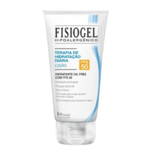 Fisiogel Loção Hidratante Facial 50 FPS Hipoalergênico Oil Free Toque Seco