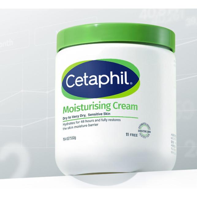 Cetaphil Creme Hidratante 550G-Para Pele Seca-Muito Sensível